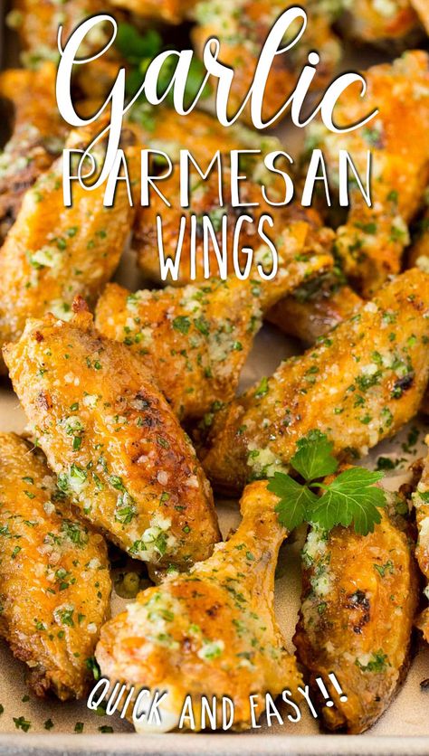 Dry Garlic Parmesan Wings, Airfryer Chicken Wings Garlic Parm, Garlic And Herb Chicken Wings, Lemon Parmesan Chicken Wings, Keto Garlic Parmesan Chicken Wings, Garlic Parmesan Wings Crockpot, Garlic Parm Dry Rub Wings, Tuscan Chicken Wings, Parmesan Crusted Chicken Wings