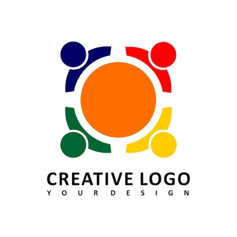 Vector people social logo design | Premium Vector #Freepik #vector #union #unity #together #community Union Logo Design, Social Logo Design, Unity Logo, Social Logo, Union Logo, Wheel Logo, Vector People, School Logo, About People