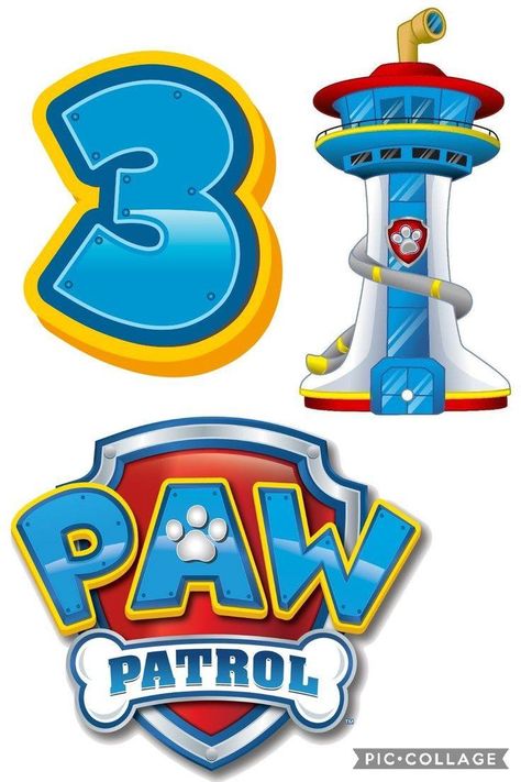 Pow Patrol Cake Topper Printable, Paw Patrol Topper Printable, Paw Patrol Printable Topper, Paw Patrol Headquarters Printable, Paw Patrol Birthday Treat Bags, Pow Patrol Birthday Theme, Paw Patrol Printable Cake Topper, Paw Patrol Party Ideas Decoration, Paw Patrol Topper