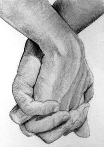 Buy Hands Drawings Art at ArtPal Lovers Illustration Romantic, Flower Drawing Pencil, Drawing Pencil Art, Beautiful Pencil Drawings, Lovers Hands, Romantic Drawing, Illustration People, Flower Line Drawings, People Figures