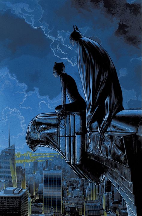 Batman Art, Travis Charest, Batman Catwoman, Catwoman Comic, Batman Pictures, Batman And Catwoman, Arte Dc Comics, Batman Wallpaper, Im Batman