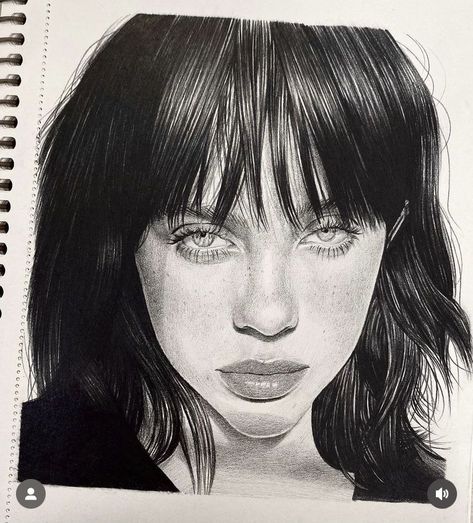 Drawings With Charcoal, Animation Art Sketches, Unique Drawings, Celebrity Drawings, Kpop Drawings, Amazing Drawings, Portrait Sketches, Graphite Pencils, Sketches Easy