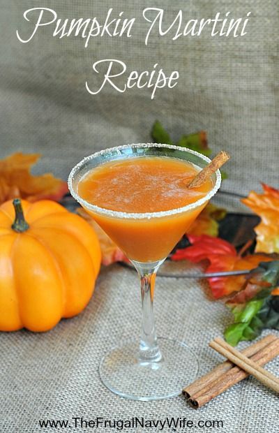 Unique Pumpkin Martini Recipe - With Fall here, pumpkins are popping up and I love fall recipes like this! This is a must try for any pumpkin fan! Pumpkin Martini Recipe, Pumpkin Drink Recipes, Pumpkin Martini, Pumpkin Drink, Pumpkin Pie Martini, Fall Recipes Pumpkin, Pumpkin Drinks, Recipes Pumpkin, Frugal Recipes