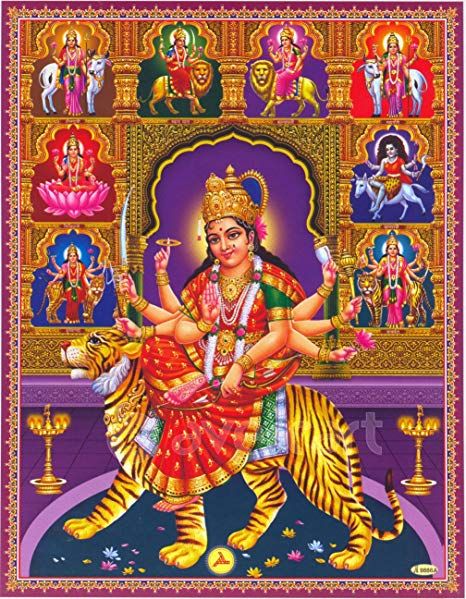 Navaratri is a festival that is celebrated across Nation with great excitement. On these days we Worship the nine forms of Goddess Durga. These forms represent different meaning and have significance of its own. Let’s have a look at these manifestations of Maa Durga also if you are looking for Navaratri special recipes than visit onlinecake.in. Nav Durga, Lord Durga, Durga Picture, Durga Ji, Durga Kali, Aadi Shakti, Shiva Parvati Images, Durga Images, Navratri Images