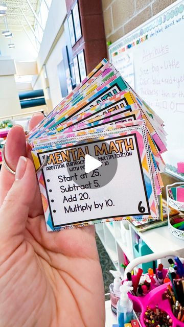 Mary Montero ✏️ TWAMV on Instagram: "🚨 Drop a comment below to grab these daily mental math tasks!! 👏 Take just a minute or two out of your day to practice mental math… it’s that easy and oh, so important.   🎉We start every math class the same: I read these cards orally, step by step, and when I’m done, I count down from three silently using my fingers. When my students see a closed fist, they share their answer in unison. So quick and simple, and kids actually love it!   👀 Why mental math?  🧠Increases Self-Confidence 🧠Increase Number Sense and Manipulation of Numbers 🧠Real-World Relevance 🧠Develops Math Fact Automaticity  🧠Helps build conceptual understanding 🧠Keeps the brain sharp 🧠Taps into different learning modalities   Need a link? Drop a comment, and I’ll send it your way Learning Modalities, World Maths Day, Maths Day, Math Tasks, Conceptual Understanding, Math Multiplication, Mental Math, Number Sense, Numeracy