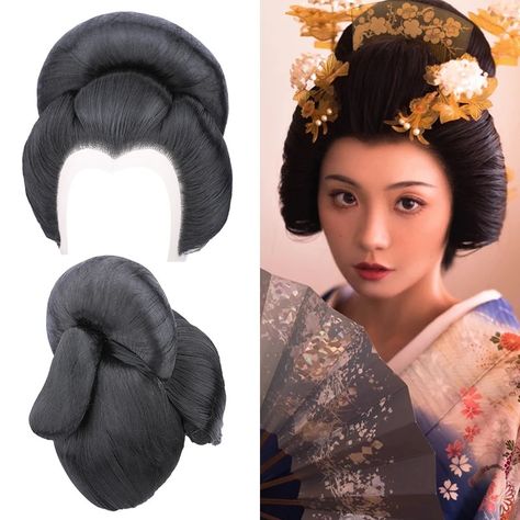 Japanese Geisha Hair Accessories Products For Women Traditional Kmono Hair Classic Photography Hairpiece Ancient Lady Cosplay Geisha Dress, Japanese Accessories, Funny Princess, Geisha Hair, Traditional Accessories, Traditional Japanese Kimono, Classic Photography, Hair Dress, Chinese Hairstyle