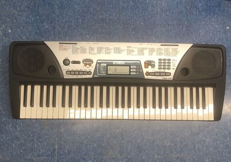 VINTAGE Yamaha Portatone Electronic Piano Keyboard PSR-175, 61-Key AS iS READ Piano Keyboard, Keyboard, Piano, Electronics, Key, Reading