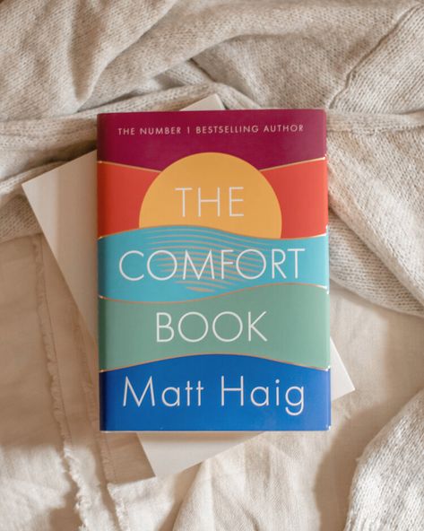 Do Less Book, The Comfort Book Quotes, Matt Haig Books, The Comfort Book Matt Haig Quotes, Comfort Books To Read, Self Help Book Cover Design, The Comfort Book Matt Haig, Books For Self Growth, The Comfort Book