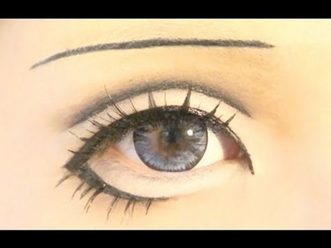 Anime Make-up, Creepy Doll Makeup, Anime Eye Makeup, Gyaru Makeup, Doll Halloween Costume, Doll Eye Makeup, Anime Makeup, Evangeline Lilly, Special Effects Makeup