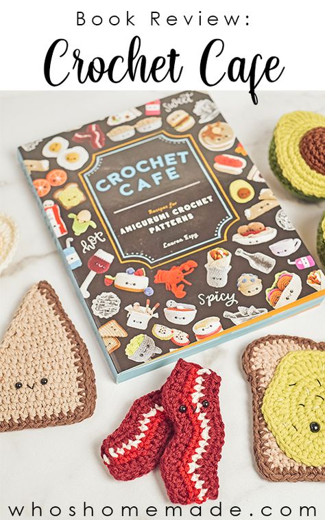 Amigurumi Pattern Books, Lauren Espy Crochet, Crochet Cafe, Book Crochet, Crocheting Ideas, Book Cafe, Quick Gifts, Crochet Books, Crochet Free