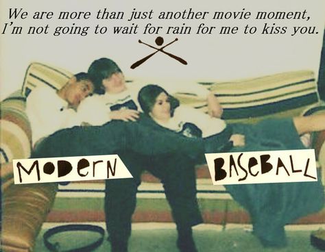 Modern Baseball - My Love Modern Baseball, Whatever Forever, The Wombats, Aesthetic Lyrics, Midwest Emo, Band Quotes, La Dispute, Indie Hipster, Music Things