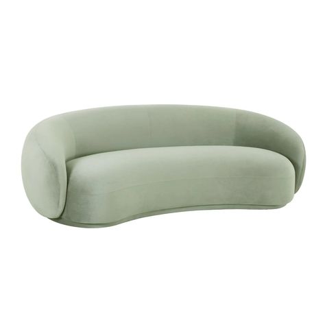 Shop Kendall Sofa | Burke Decor Moss Green Velvet Sofa, Luxe Contemporary, High Sofa, High Sofas, 3 Piece Sectional Sofa, Grey Velvet Sofa, Tov Furniture, Green Velvet Sofa, Leather Sectional Sofa