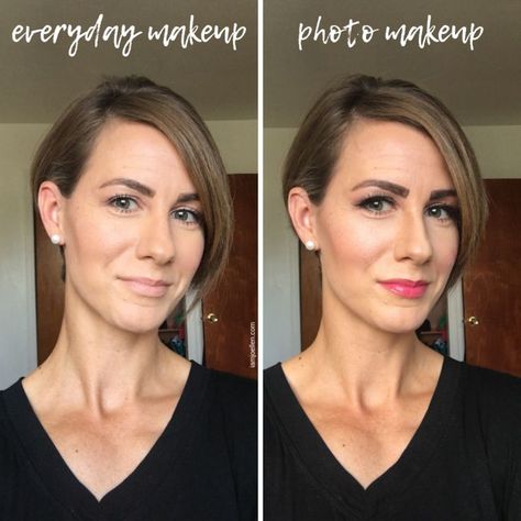 Makeup Looks For Headshots, Makeup For Family Pictures, Maskcara Makeup, Redhead Makeup, Face Health, Makeup Over 40, Beginner Makeup, Eyeshadow For Blue Eyes, Makeup For Moms