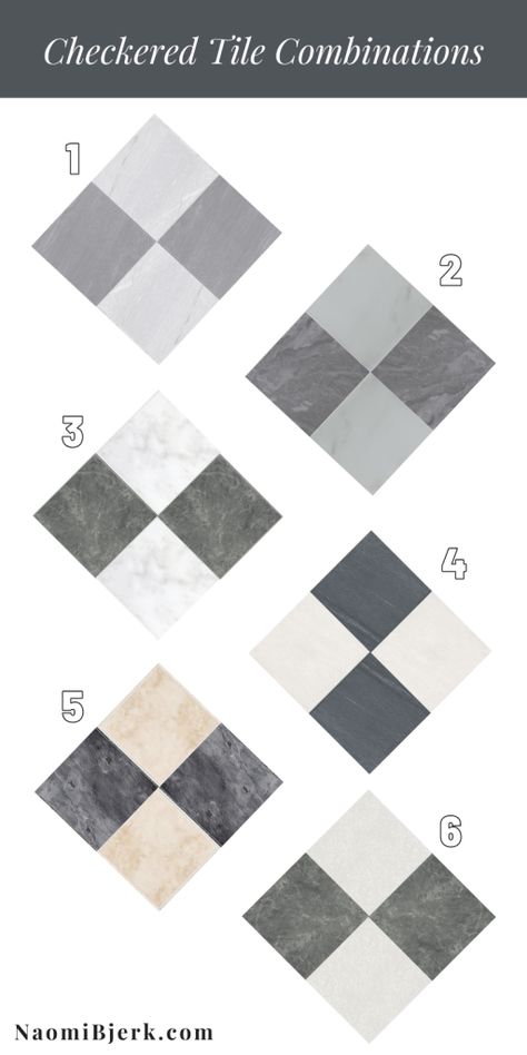 Checkerboard Floors Bathroom, Harlequin Floor Mudroom, Checkered Slate Floor, Gray And White Kitchen Floor Tile, Harlequin Tile Floor Kitchen, Timeless Laundry Room Floor, Diamond Tile Pattern Floor, Diamond Floor Tile Bathroom, Gray Checkerboard Floor