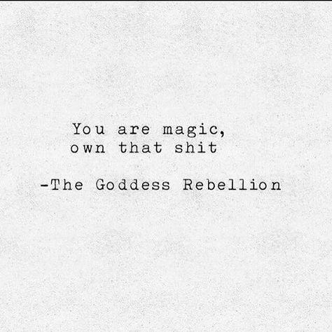 Own your magic!! #magick #goddess #goddessvibes Goddess Vibes Quotes, Good Morning Vibes Quotes, Womanology Quotes, Tribe Quotes, Good Vibe Tribe, Goddess Vibes, Good Vibes Quotes, Paz Mental, Vibe Tribe