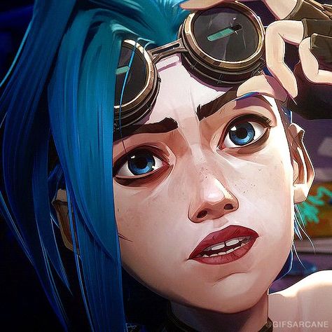 arcane gifs on Twitter: "no but her face here #Arcane… " Jinx Arcane Gif, Arcane Gif, Arcane League Of Legends, Jinx Arcane, League Of Legends, Gif