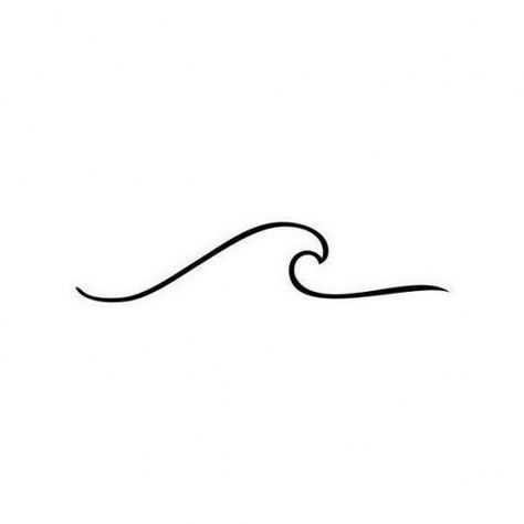 Ocean Wave Tattoo, Tattoo Wave, Waves Symbol, Super Tattoo, Petit Tattoo, Wave Tattoo, Initial Tattoo, Music Tattoos, Waves Tattoo