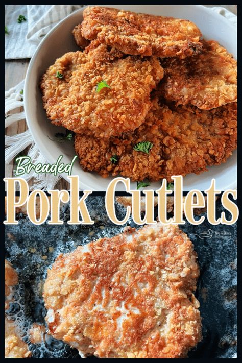 How To Pan Fry Pork Steaks, Baked Pork Cutlets Recipe, Breaded Pork Recipes, How To Cook Pork Cutlets, Pork Cutlets Baked, Breaded Pork Loin Recipes, Pork Cutlets Recipes Easy, Breaded Pork Cutlets Fried, Recipes For Pork Cutlets