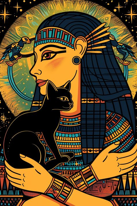 cat, goddess, egypt, bastet, cat goddess, mythology, egyptian goddess, egyptian, ancient, horus, eye of ra, gold, freya, kitty, black, god, feline, old, norse, woman, pyramid, ankh, bast, ethnic, freyja, cats, myth, female, pharaoh, king, nefertiti, ancient egypt, egyptian gods, jewelry, ra, cairo, protection, moon, golden, crown, divinity, head, animal, antiquity Egyptian Cat Art, Ra Egyptian God, Egypt Bastet, Bast Goddess, Nefertiti Art, Mythology Egyptian, Female Pharaoh, Goddess Egyptian, Goddess Mythology