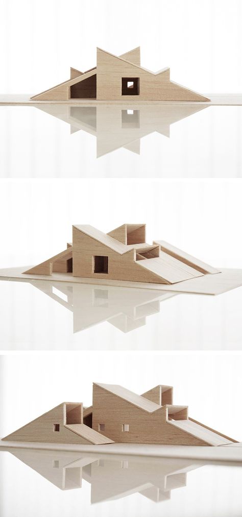 Norwegian Cabin, Maquette Architecture, Model Houses, Concept Models Architecture, Arch Model, Architecture Model Making, Architecture Design Concept, Architecture Student, Architecture Portfolio