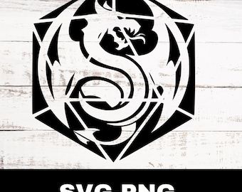 Glass Etching Patterns, Dragon Svg, Diy Cnc Router, Dragon Silhouette, Dnd Dragons, Modern Tattoos, Dnd Dice, Cricut Tutorials, Beautiful Stickers