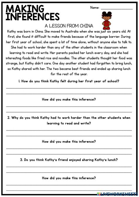 Drawing Conclusions Worksheet, Inferencing Worksheets, Making Inferences Worksheet, Inference Worksheet, Drawing Conclusions Activity, Worksheets Grade 2, Inferencing Activities, Inference Activities, Reading Comprehension Lessons