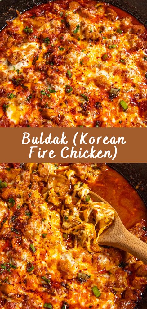 Buldak (Korean Fire Chicken): A Spicy and Irresistible Delight Are you ready to ignite your taste buds with a dish that packs a fiery punch of flavor? Look no further than Buldak, also known as Korean Fire Chicken. In this article, we’ll guide you through the exhilarating process of creating this spicy and irresistible delicacy […] The post Buldak (Korean Fire Chicken) appeared first on Cheff Recipes. Chicken Buldak Recipe, Buldak Chicken Recipe, Spicy Chicken Broth, Chicken Thigh Recipes Korean, Spicy Korean Chicken Recipes, Korean Fire Chicken, Korean Chicken Breast Recipes, Korean Rice Bowl Recipe, Buldak Recipe