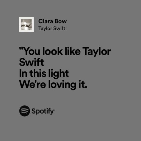 Music Girl, Clara Bow, Taylor Lyrics, Music Is My Escape, Swift Lyrics, Spotify Lyrics, Taylor Swift Lyrics, Pretty Lyrics, Music Industry