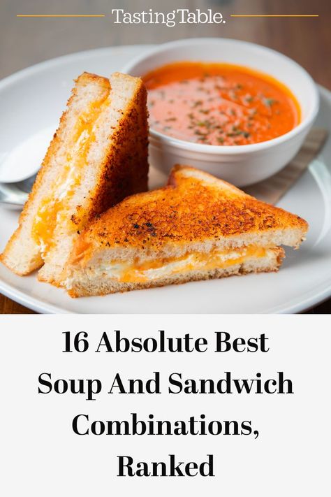 Sandwich Combinations, Soup Sandwich, Soup Pairings, Butternut Soup, Food Pairing, Roasted Butternut Squash Soup, Made For Each Other, Turkey Soup, Red Lentil Soup