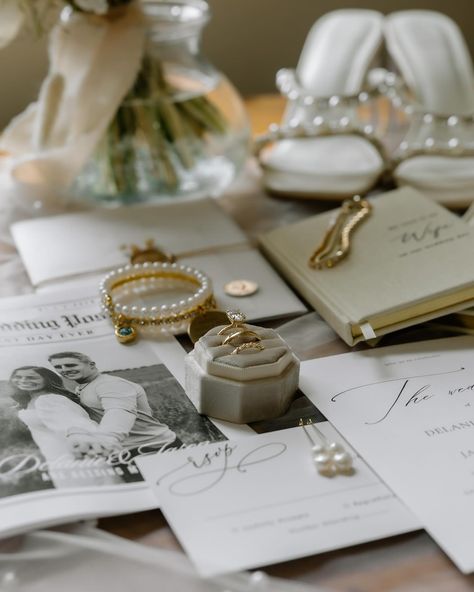 Flat lay details from D + J’s wedding day 🤍✨ • • • #ColoradoPhotographer #Wedding #Flatlay #Details #ColoradoWeddingPhotographer #WeddingPhotographer Wedding Details Flatlay, Flat Lay Wedding Details, Flatlay Wedding Details, Wedding Layflat, Instagram Flat Lay, Wedding Flatlay, Wedding Detail Photos, Wedding September, Bridal Flats