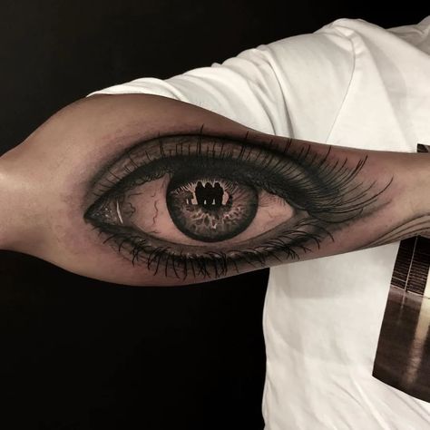 Rocky Tattoo, Realistic Eye Tattoo, Eyeball Tattoo, Persian Tattoo, Eye Anatomy, Filigree Tattoo, Gangsta Tattoos, Skeleton Hand Tattoo, Simple Tattoo Designs