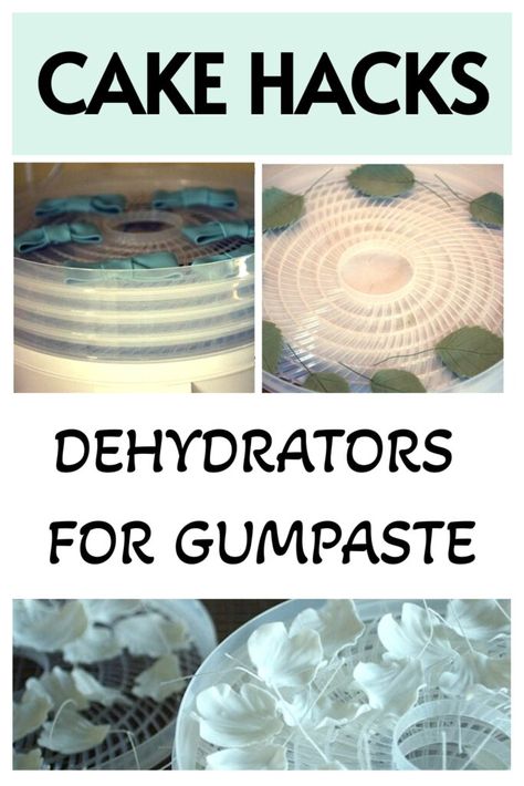 cake hacks: Dehydrators for gumpaste Homemade Gum Paste, How To Dry Fondant Quickly, Working With Fondant Tips, How To Ice A Cake With Fondant, How To Soften Fondant, Cake Hacks, Easy Cake Decorating, Gum Paste Flowers, Wafer Paper