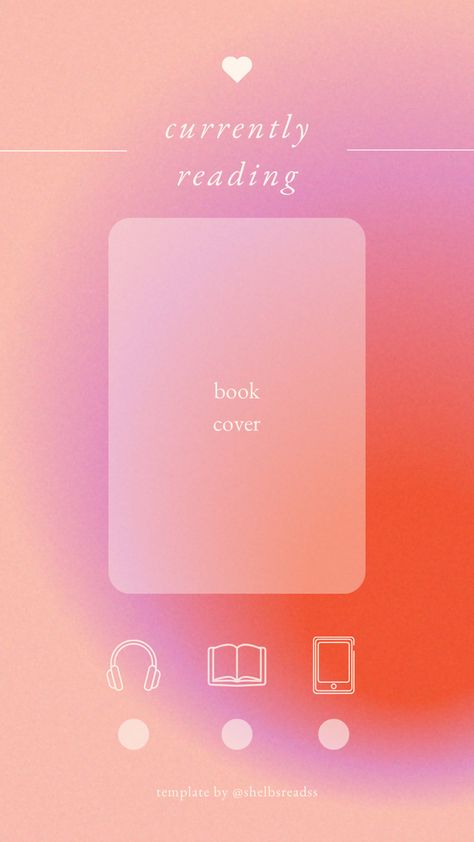 Pink Bookish Aesthetic, Pink Bookish Wallpaper, Currently Reading Template Aesthetic, Pink Book Aesthetic Wallpaper, Currently Listening To Template, Currently Reading Template Instagram, Pink Reading Aesthetic, Bookstagram Name Ideas, Book Template Aesthetic