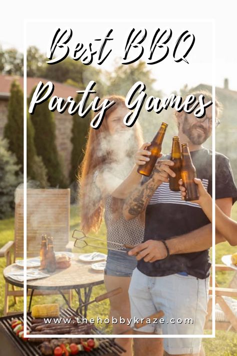 It’s summertime and barbecue season is in full swing. It seems like there’s a BBQ party happening every day, but it can get tiring to play the same old games all the time. That’s why we created this list of best BBQ party game ideas for adults! Party Game Ideas For Adults, Game Ideas For Adults, Bbq Party Games, Egg And Spoon Race, Party Game Ideas, Green Branding, Mini Golf Course, Best Bbq, Summer Entertaining