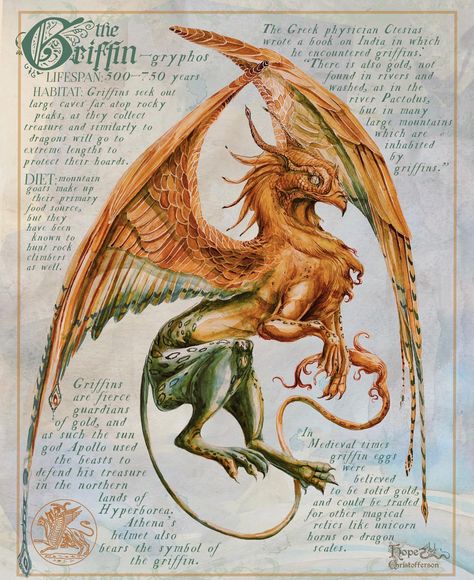 ✨The golden gryphon✨ Happy folklore Friday guys! These creatures can be found throughout mythologies, but for this field note I wanted to… | Instagram Mystic Animals, Magical Creatures Mythology, Mystical Creatures Mythology, Mystic Creatures, Fantasy Creatures Mythology, Magical Beasts, Monster Book, Have A Fabulous Day, Planner Board