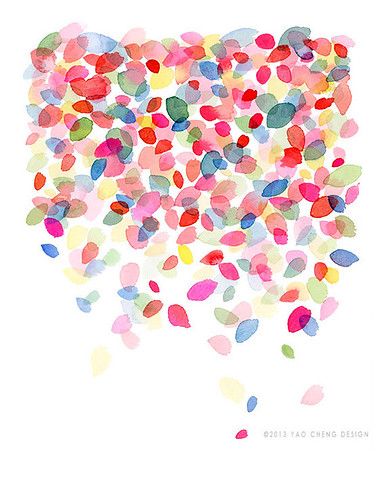 Watercolor-Print-Colorful-Dots-Falling Polka Dot Walls, Handmade Things, Handmade Wall Art, Watercolor Artists, Easy Watercolor, Watercolor Wall Art, Colorful Wall Art, Art Handmade, Watercolor Art Prints