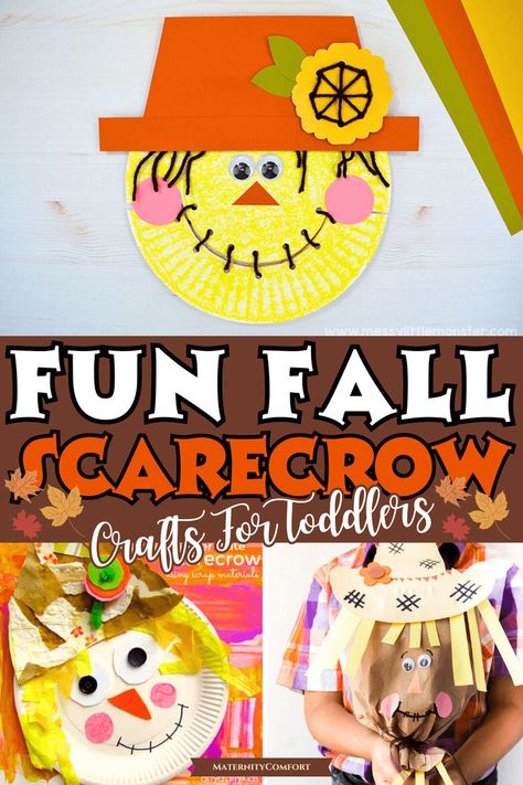 Are you looking for Fall Scarecrow crafts for kids? We've got 10+ Scarecrow craft ideas that are perfect for toddlers and preschoolers! Fall crafts for toddlers that'll keep them busy! Need ideas foll lesson plans or fall themes? These easy scarecrow crafts will do the job! Scarecrow craft printables for kids. Scarecrow crafts for preschool that are easy to set up! Scarecrow Crafts For Toddlers, Scarecrow Crafts For Kids, Scarecrow Craft, Spring Toddler Crafts, Winter Crafts For Toddlers, Fall Crafts For Toddlers, Thanksgiving Crafts For Toddlers, Craft Printables, Spring Toddler