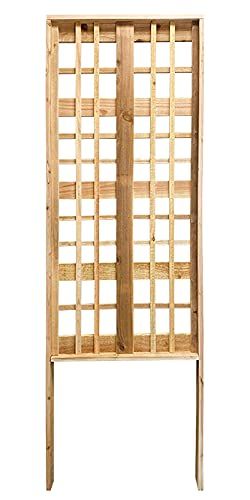 PRICES MAY VARY. Rectangular, cedar trellis adds style and support to your garden Hand hewn cedar showcases the skill of the builder Cedar body remains durable and lovely for many seasons Dual legs insert easily into garden soil Item is perfect for accenting your landscaping Herald the beginning of the new growing season by adding this Brown Premium Cedar Griffin Trellis by Prime Retreat to your landscaping each spring. This majestic, all cedar structure lends geometric design to your yard, both Modern Garden Trellis, Yard Trellis, Cedar Trellis, Rustic Trellis, Ladder Trellis, Privacy Trellis, Lattice Garden, Base Housing, Wood Trellis