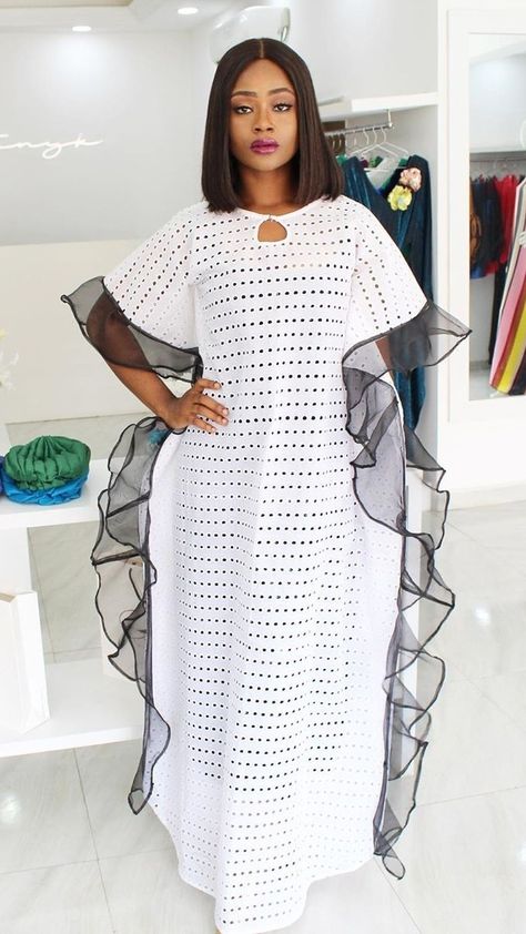 Paper Lace Styles Nigeria, Booboo Gown Styles, Modest Dresses Fashion, African Print Dress Ankara, Simple Gowns, Kente Styles, African Dresses Modern, African Wear Dresses, Womens Trendy Dresses