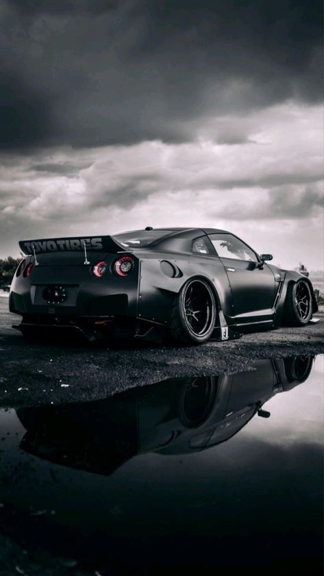 Nissan Gtr, Nissan, Sports Car, Wallpapers, Road, Sports, Black