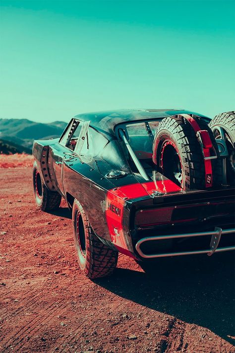 Dom Toretto's Off-Road Charger: Photos by Webb Bland | Daily design inspiration for creatives | Inspiration Grid Doge Challenger, Dodge Charger Rt, Cars Wallpaper, Car Organization, Aesthetic Car, Car Polish, Custom Muscle Cars, Dodge Trucks, Best Luxury Cars