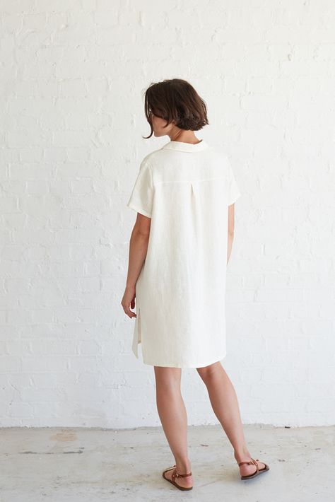 Oversized Shirt Dress Pattern, Linen Dress Free Pattern, Linen Dress Sewing Patterns, Shirt Dress Pattern Free Sewing, Simple Linen Dress Pattern, Easy Linen Dress Pattern, Linen Dress Pattern Sewing, Shirt Dress Pattern Free, Linen Dress Pattern Free