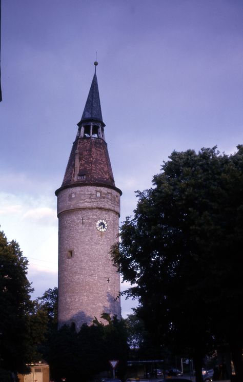 Kitzingen's Crooked Clock Tower - Germany - by FredHarwood Kitzingen Germany, Dracula's Castle, Clock Tower, Oh The Places Youll Go, Travel Around The World, Travel Around, Big Ben, Places Ive Been, Around The Worlds