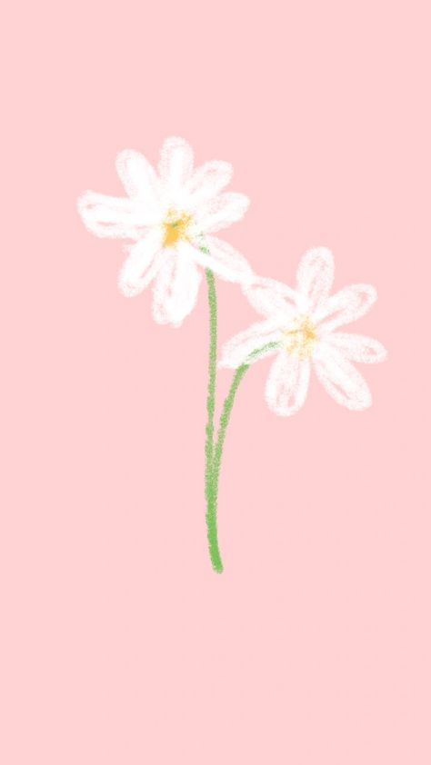 I didn't put any watermark here but please don't steal it thank you :)) Tulips Drawing Aesthetic, Daisy Flower Drawing, Fake Pregnancy, Simple Flower Drawing, Tulip Drawing, Instagram Drawing, Watercolor Flowers Tutorial, Note It, Simple Iphone Wallpaper