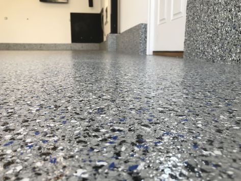 Epoxy Flooring | Garage Solutions Garage Floor Colors, Garage Floor Ideas, Garage Floor Finishes, Garage Flooring Options, Boston Street, Garage Solutions, Garage Floor Epoxy, Tire Rack, Garage Flooring