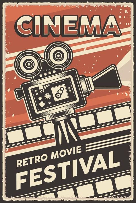 80s Vintage Poster, 80s Poster Design, Movie Festival Poster, Book Redesign, Retro Film Posters, Bakery Theme, Movie Festival, Film Festival Poster, Cinema Design