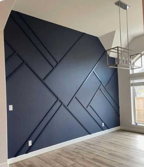 3d Wall Ideas Home Decor, Wood On Wall Design, Dimensional Wall Design, Wall Wave Design, Abstract Feature Wall, Accent Wall Wood Slats, Home Interior Diy, Living Room Wall Accent Ideas, Simple Wall Paneling Ideas