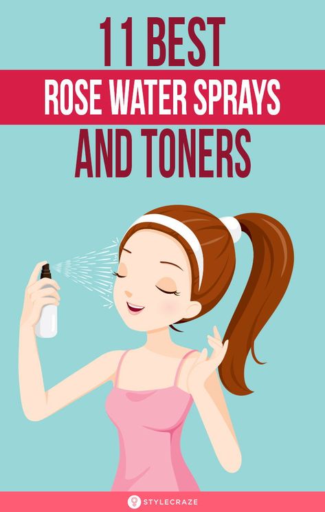 11 Best Rose Water Sprays and Toners - Our Top Picks For 2020: Rosewater has properties that soften skin, evens out skin tone, and cleans pores. That’s why we have put together a list of the 11 best rose water sprays and toners that are sure to pamper your inner queen. #RoseWater #Skincare #SkincareTips Best Rose Water For Face, Rosewater For Skin, Rosewater Skincare, Rosewater And Glycerin, Rose Water For Skin, Rose Water Face Mist, Rose Water Benefits, Rose Water Spray, Best Rose