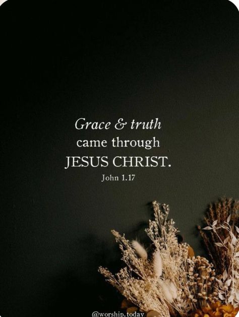 Grace And Truth, Bible Verse Background, Bible Verses For Women, Ayat Alkitab, Scripture Pictures, Biblical Verses, Faith In Love, Bible Verses Quotes Inspirational, Bible Words