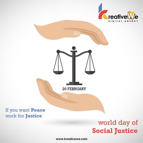 "Injustice anywhere is a huge threat to justice everywhere." This World Day of Social justice, take a stand and help justice to prevail. . . . #kreativewe #WorldSocialJusticeDay #20February #SocialJusticeDay #humanrights #equality #justice #socialjustice #community #racialjustice #digitalagencythane #digitalagency #socialmediamarketingagency #Thane World Day Of Social Justice, World Days, Racial Justice, Social Media Marketing Agency, Community Service, A Stand, Social Justice, Human Rights, This World